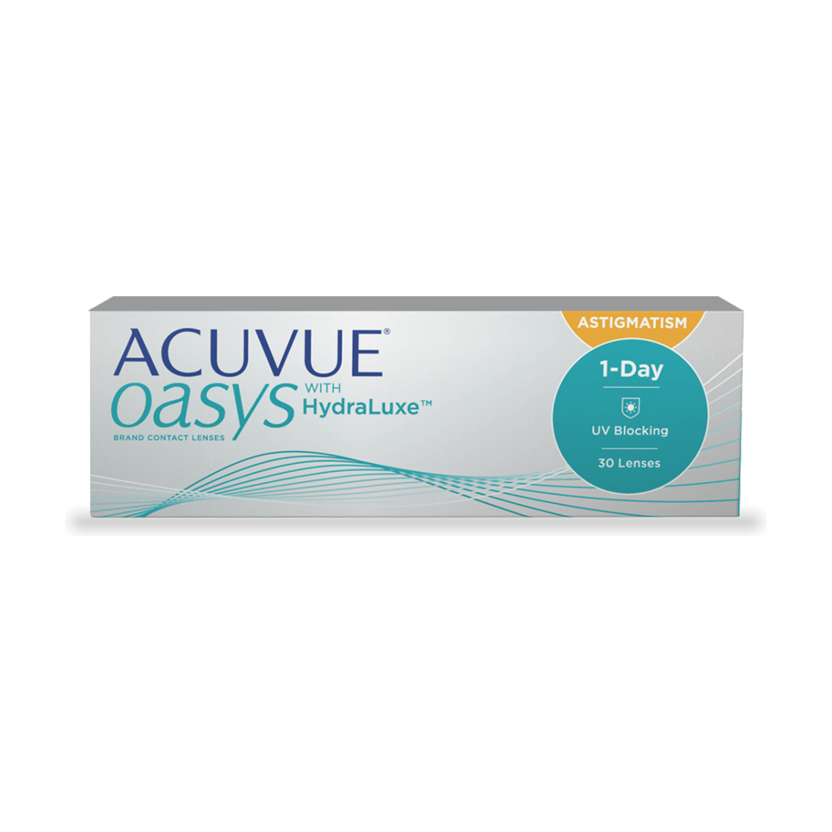 ACUVUE OASYS 1DAY DAILY DISPOSABLE CONTACT LENSES FOR ASTIGMATISM (30 LENSES)